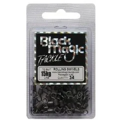 Black Magic Rolling Swivel 34 Pack