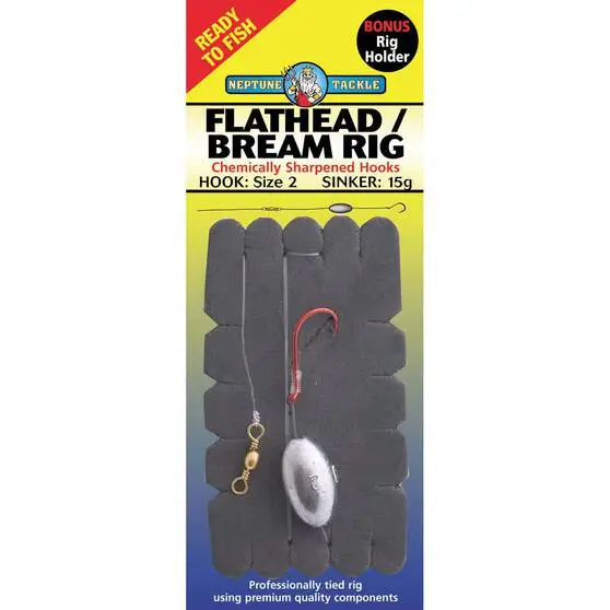 Neptune Bream / Flathead Bean Sinker Rig