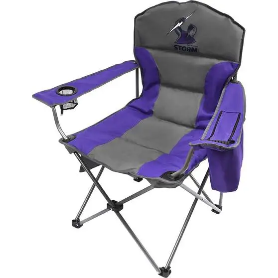 NRL Melbourne Storm Camp Chair - Image 2