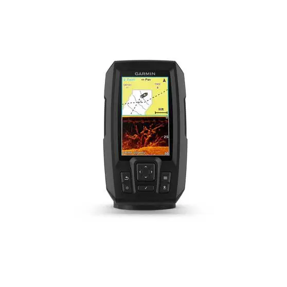 Garmin Striker Plus 4 Fish Finder Including Transducer And Built-In GPS