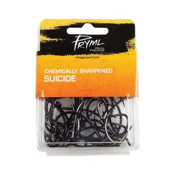 Pryml Predator Black Suicide Bulk Pack Hooks