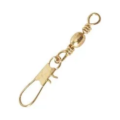 Pryml Brass Barrel Snap Swivel 40 Pack