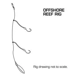 Pryml Weighted Reef Rig Black 36617