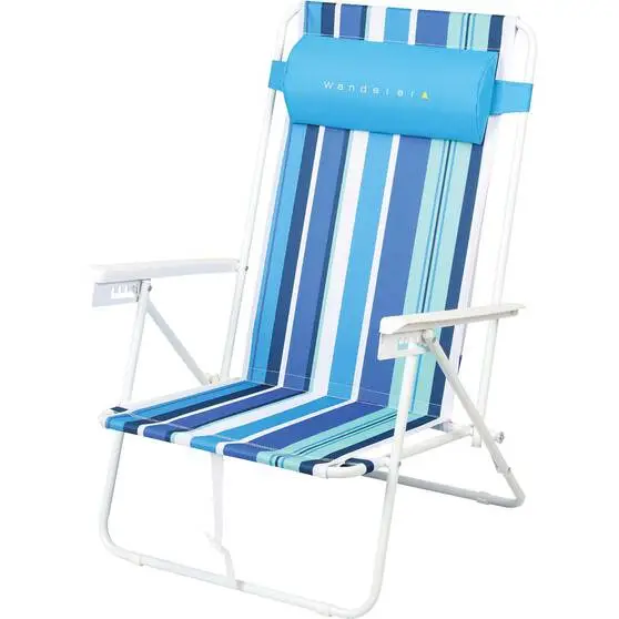 Wanderer Summer Stripe Beach Chair - Image 2