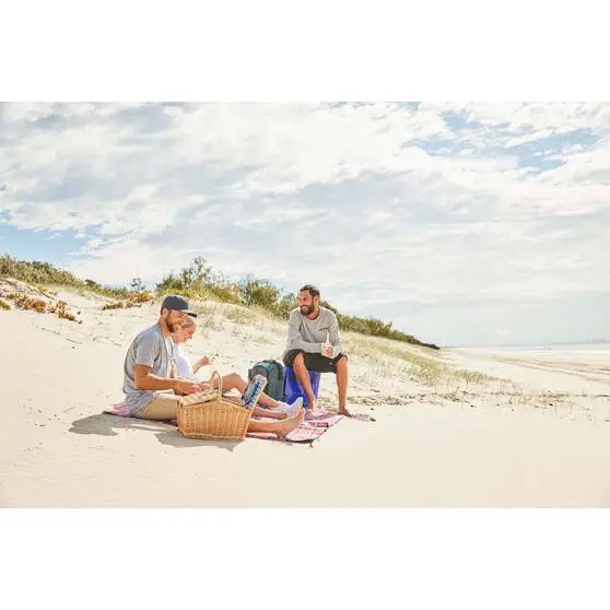 Wanderer Wicker Picnic Basket 4 Person - Image 3