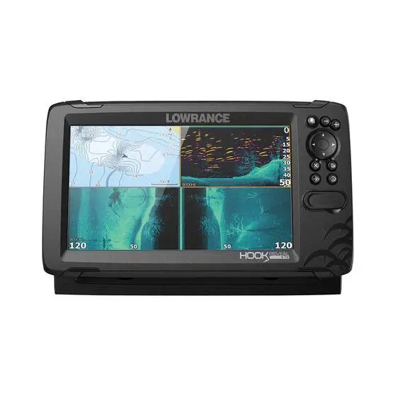 Lowrance Hook Reveal 9 Fish Finder Combo With Triple Shot Transducer - Image 2