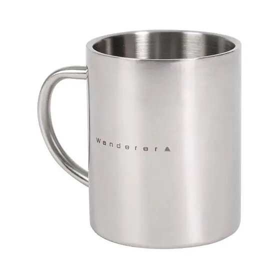 Wanderer Stainless Steel Mug 400ml