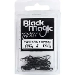 Black Magic Ball Bearing Twin Spin Swivel