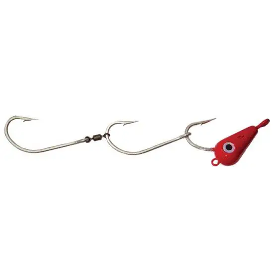 Tackle Tactics TT Lures Trolling Bait Rig 8/0 Red