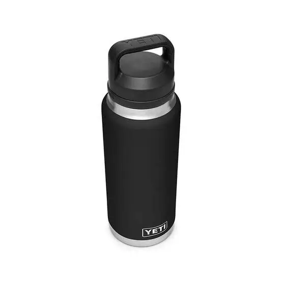 YETI Rambler® Bottle With Chug Cap 1L Black - Image 2