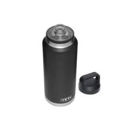 YETI Rambler® Bottle With Chug Cap 1.36L Black