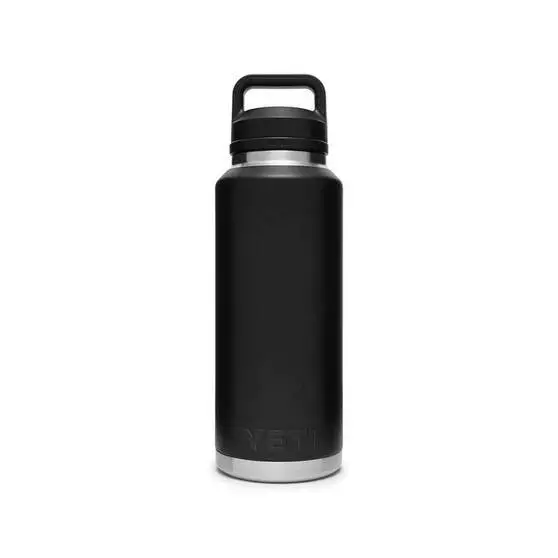 YETI Rambler® Bottle With Chug Cap 1.36L Black - Image 2