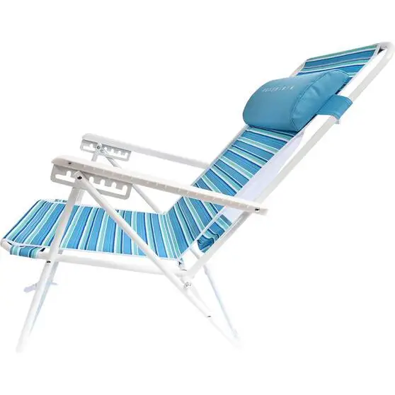 Wanderer Seafoam Stripe Beach Chair - Image 3