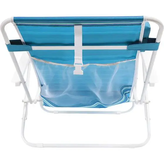 Wanderer Seafoam Stripe Beach Chair - Image 5