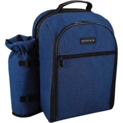 Wanderer Chambray Picnic Backpack 4 Person