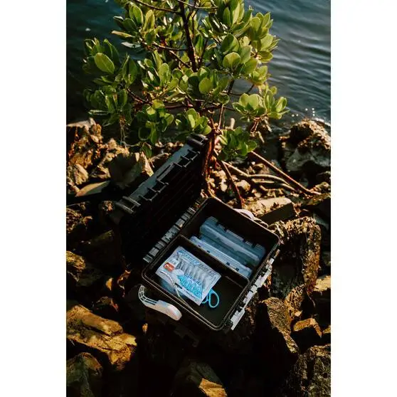 Meiho Bucket Mouth 7000 Tackle Box Black - Image 2