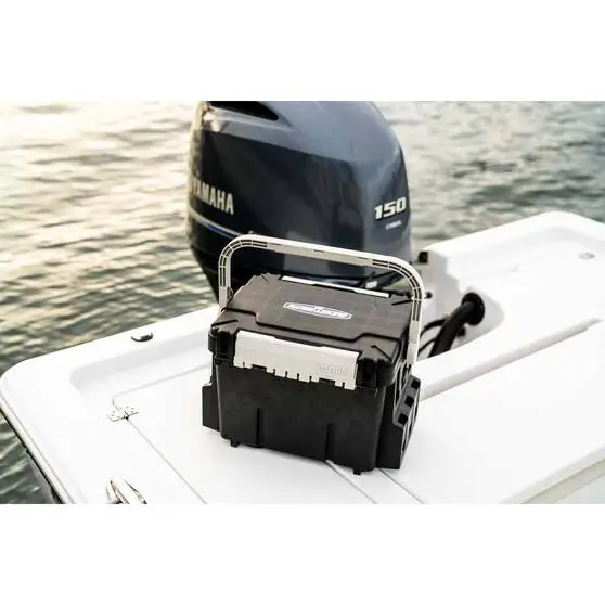 Meiho Bucket Mouth 5000 Tackle Box Black - Image 3