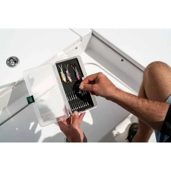 Meiho Slit Foam SC-LL Tackle Box Clear - Image 3